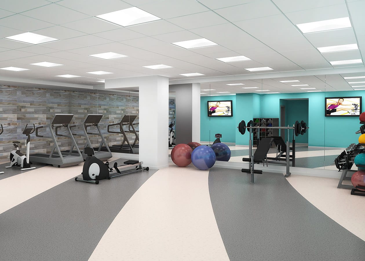 Fitness Center in Office