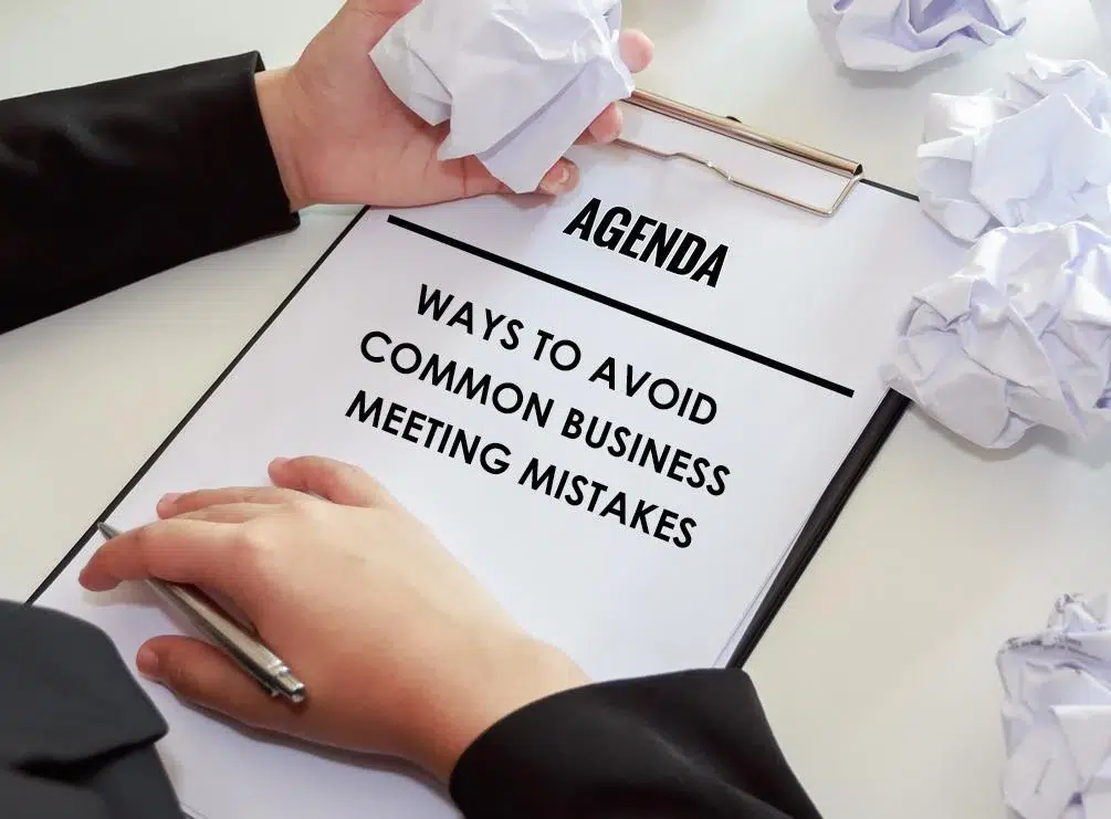 Ways to Avoid Common Business Meeting Mistakes