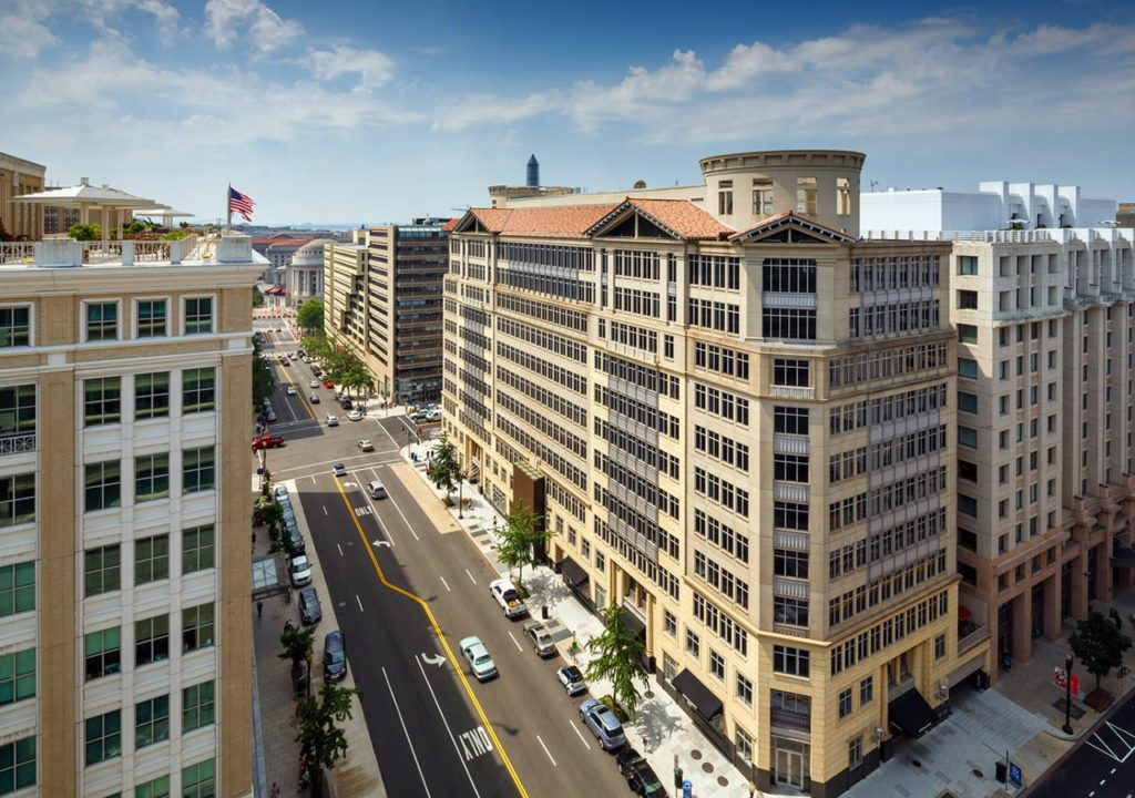 Metro Center office space rooftop view