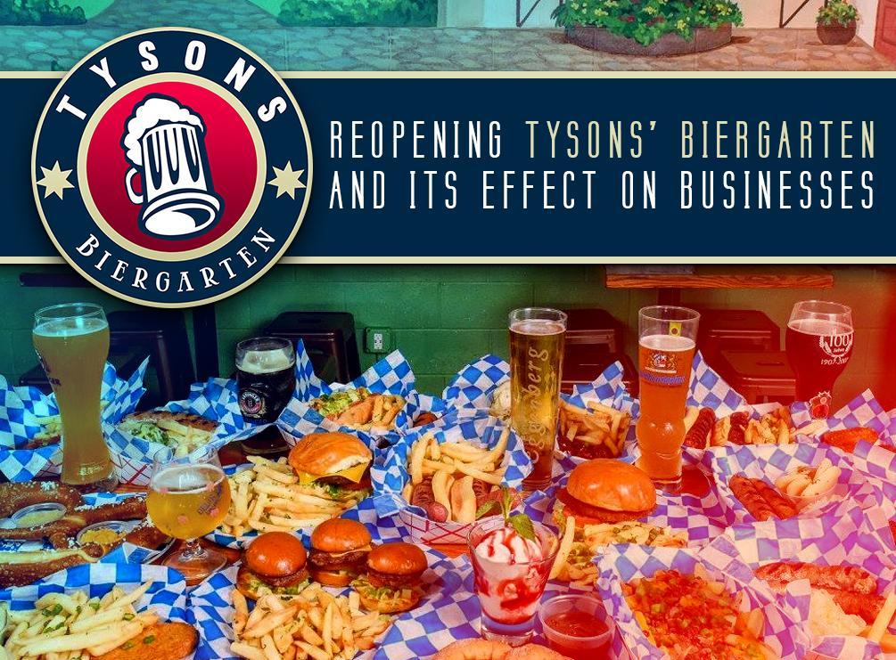 Reopening Tysons’ Biergarten and its Effect on Businesses